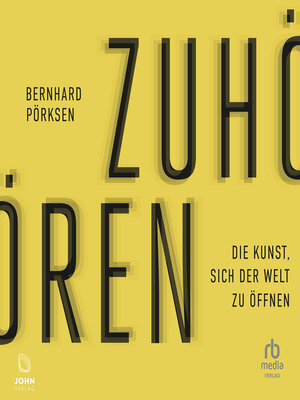 cover image of Zuhören
